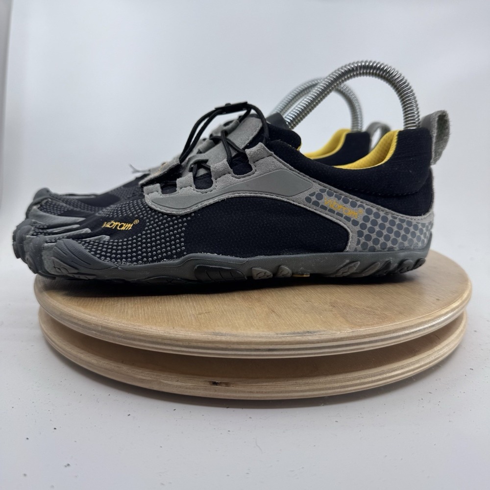 Vibram FiveFingers Bikila Shoes Womens 39 8 8.5 Black Barefoot Running Minimal